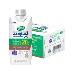 셀렉스 프로핏 Sports WPI 드링크 초콜릿 330ml 12개 (1박스)