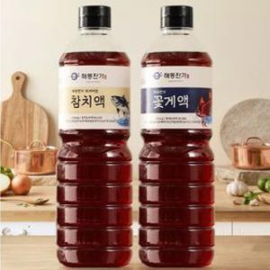 [한정 2병 10,620원] 농축액 89% 이상 프리미엄 참치액/꽃게액 1150g 2병