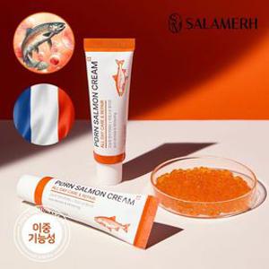 [살라메르] [4개 세트] 살몬톡스 연어 PDRN 콜라겐 리페어 크림 50ml