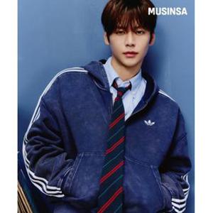 10월 30일 배송 아디다스 ADIDAS RIIZE 은석 착용워시드 후드 집업 - 나이트인디고 / LC8292 476277