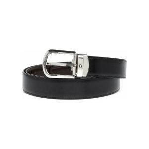 몽블랑 홀스슈 버클 리버서블 남성 벨트 30mm 114412