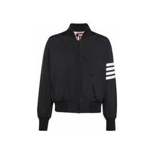 톰브라운 사선완장 남성 봄버 재킷 4bar nylon bomber down jacket MJD103X07259015