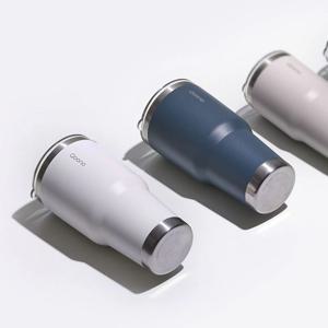 꾸노 스트로우 텀블러컵(900ml/2color) 손잡이/스트로우2종/세척솔