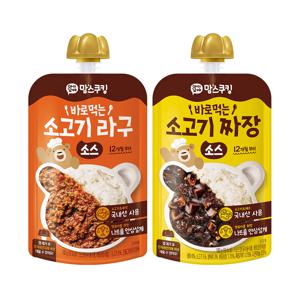 아이꼬야 맘스쿠킹 바로먹는 소스 2종 100g 10팩
