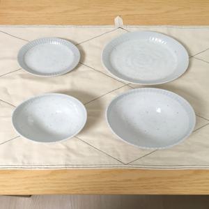 cookie set 4종 세트 일본식기 디저트접시 앞접시 메인접시 공기 대접 집들이선물