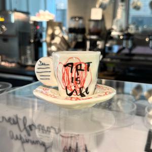 THE REST FOR MORE Espresso Cup N1 마마콤마 작가 에스프레소 컵