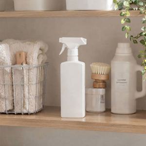 에코 사각 스프레이 보틀 400ml 청소용 분무기 공병