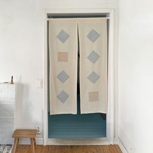 Check Patch Curtain 체크패치 가리개 커튼