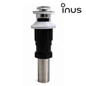 이누스 최신형 세면대 자동폽업 신소재 유광크롬 PU9110B