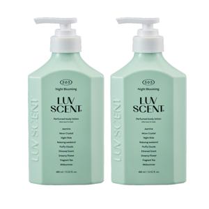 럽센트 퍼퓸 바디로션 400ml 나이트 블루밍 자스민 X 2개