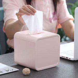 모던 정사각 파스텔 티슈커버 휴지케이스