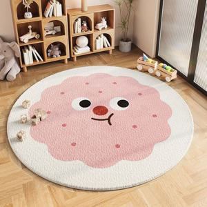 핑크벨 원형 러그 2size 4colors