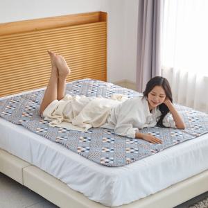 스타일리쉬 스마트 워셔블 카본(탄소) 전기매트 싱글/더블