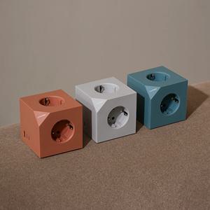 1+1 고용량 디자인 멀티탭 3구 유선(1.5m) 5colors