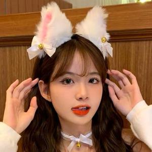 코스튬 고양이 방울 머리띠 초커 세트 할로윈 파티 소품 이벤트 코스프레 스냅 촬영 키덜트
