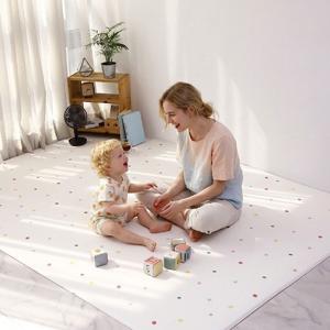 도트 층간소음방지 PVC 양면 놀이방매트 4size(170/200/225/250) 방수