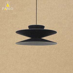 LED 라메루 1등 펜던트 12W 블랙+그레이/그레이 IOT 3색변환(리모컨 포함)