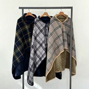 포근한 극세사 브리티시 케이프 블랭킷 2size 3colors