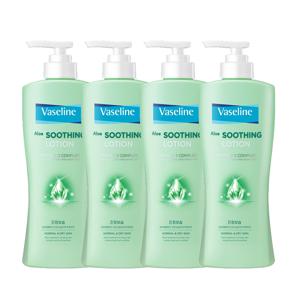 바세린 로션 알로에수딩 450ml 4개