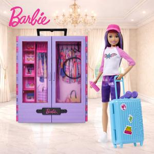 BARBIE 바비인형 스키퍼 여행 세트 엔트리 옷장세트 패션인형 바비옷장 세트구성