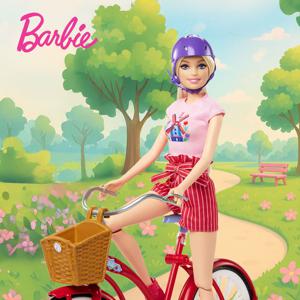 BARBIE 바비인형 패션 바이크 피크닉세트
