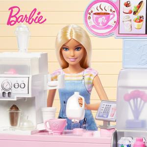 BARBIE 바비인형 커피숍 플레이세트