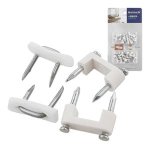 스템플세트(K-6249) 케이블클립 전선정리 고정핀