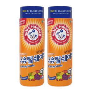 암앤해머 내츄럴 쉐이커 베이킹소다 400g x2
