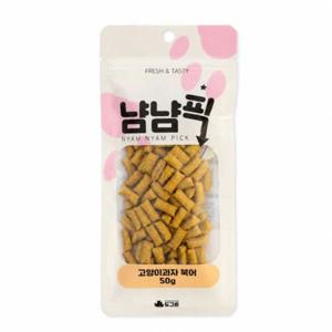 냠냠픽 고양이간식 과자 북어 50g