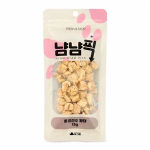 냠냠픽 고양이간식 동결건조 황태 13g