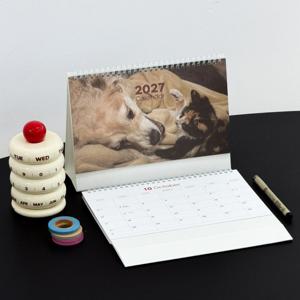 2027 Our Little Friends : Dogs & Cats 탁상달력 사은품증정