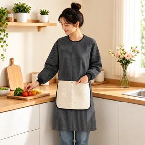 베이직 주머니 카페 식당 미용실 감성 방수 앞치마