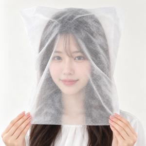 일회용 페이스커버 100매 부직포 얼굴커버 피팅룸 의류 오염방지