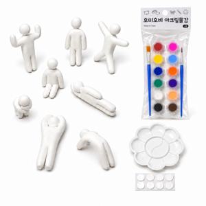메챠 메차 위장 카멜레온 게임 3D 피규어 컬러링 채색 DIY 키트 숨바꼭질 세트