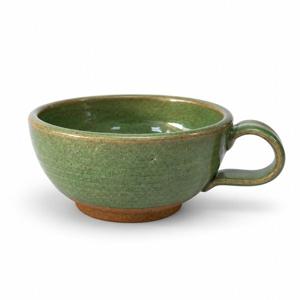 그린 발수 커피 쌍화차잔 A형 (300 ml) 커피잔 찻잔 녹차잔 쌍화차 라떼잔