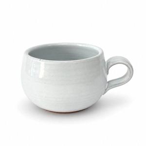 화이트 발수 둥근 커피 쌍화차잔 B형 (400 ml) 커피잔 찻잔 녹차잔 쌍화차 라떼잔