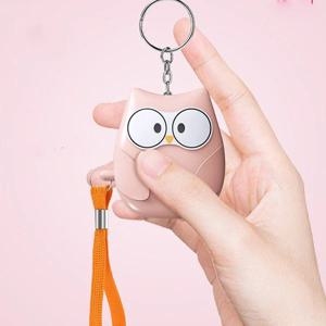 휴대용 호신용품 부엉이 비상 경보기 싸이렌 키링 열쇠 가방 고리 여성 여자 자취생 학생 1