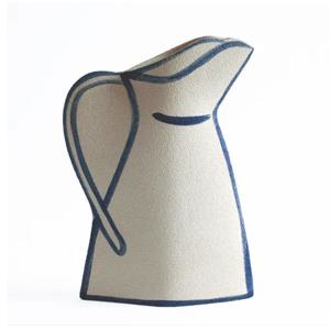 모란디 피처 스몰 세라믹 화병 수작업 인테리어 꽃병 Morandi Vase