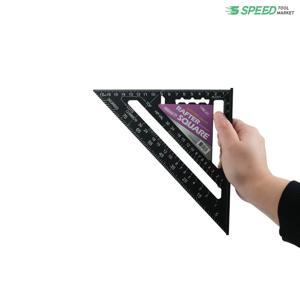 다용도 고강도 알루미늄 목공용 삼각자 180mm(7인치)