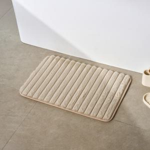 라피니라 엠보 퍼 메모리폼 발매트 BEIGE 40X60