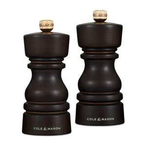 런던 시리즈 - 소금 후추 그라인더 선물 세트 - 다크 초콜릿 130mm