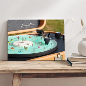 여름 감성 로파이 힐링 일러스트 포스터 20종 4. LP ver2