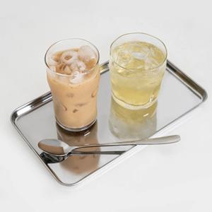 하코 스텐 사각 트레이 M 26cm 스텐쟁반 서빙트레이 다용도트레이