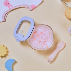 듀얼글라스 이유식 밀폐용기 240ml 4종세트