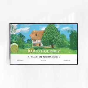 데이비드 호크니 House and Tree 58.6 X 99.6cm (액자 포함)