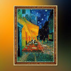 밤의 카페 테라스 직소퍼즐 액자세트 2000피스 명화 고흐