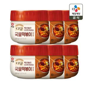 다담 국물떡볶이 양념 530g x6개