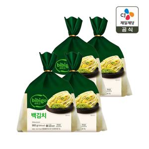 비비고 백김치 900g x4개