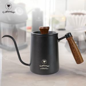 카페리아 로즈우드 계량 눈금 커피 드립주전자 600ml (CKK2)