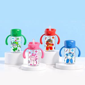 PPSU 로보카폴리 원터치 이지 유아 빨대컵 260ml